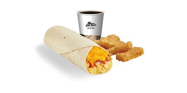 Egg & Cheese Breakfast Burrito Meal
