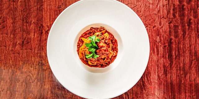 Fettuccine Bolognese