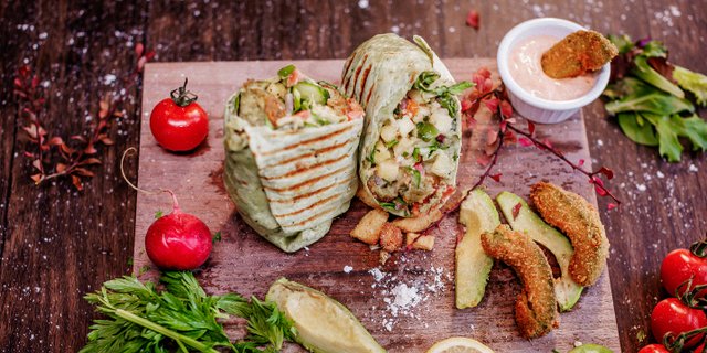 Vegan Falafel Wrap