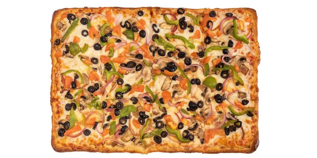 Veggie Lovers Sicilian Pizza (Square)