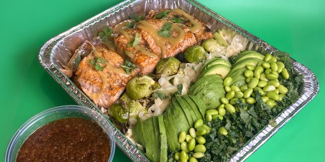 Miso Salmon Large Bowl