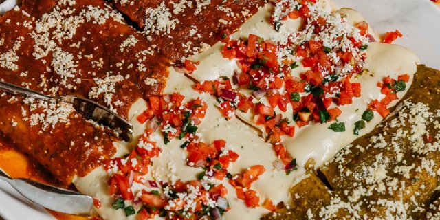 Mesquite Grilled Steak Enchiladas