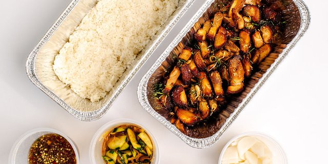 Laos Crispy Pork Rice