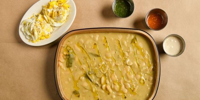 Deconstructed Lima Beans Mesabaha Tray
