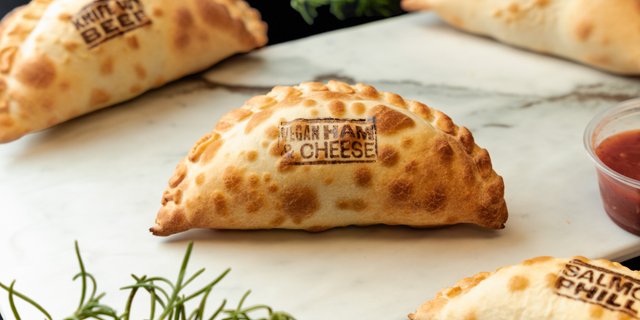 Vegan Ham & Cheese Empanada
