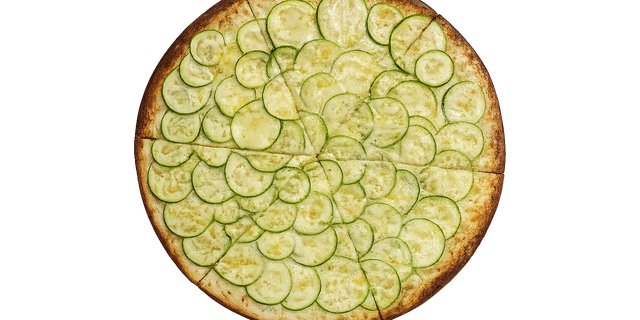 Skinny Zucchini Pizza
