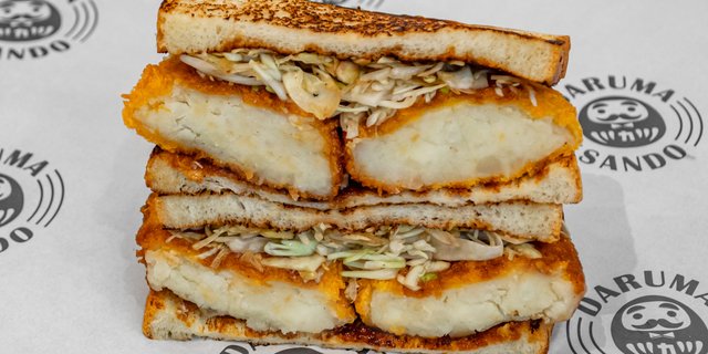 Potato Croquette Sando