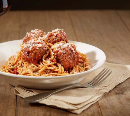 Jumbo Spaghetti And Meatballs
