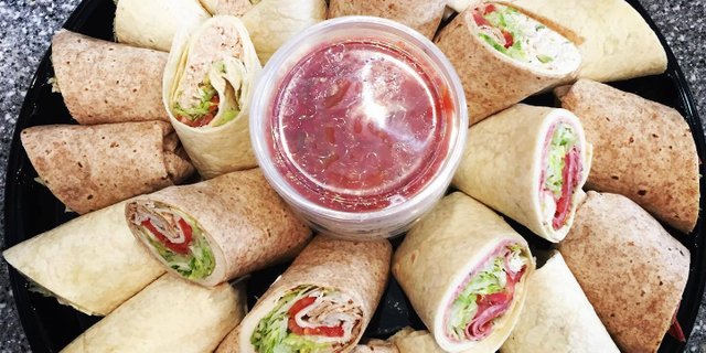 Assorted Wraps Tray