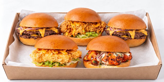 Burgers Tray