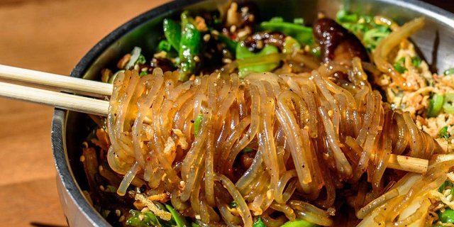 Korean Garden Noodles