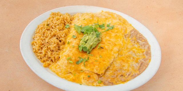 Shrimp Enchiladas Blanco