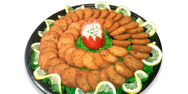 Salmon Croquette Tray