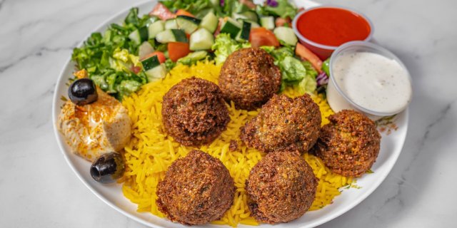 Falafel w/ Rice