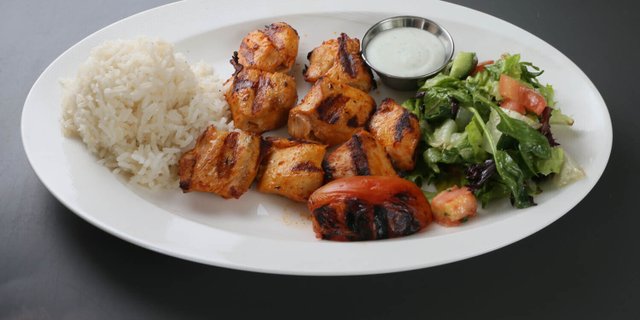 Chicken Shish Plate