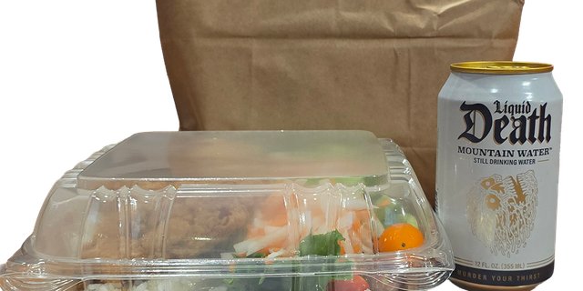 Pork Chop Plate Bagged Lunch