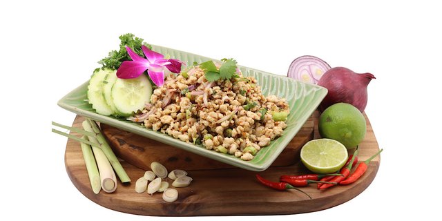 Chicken Larb Salad Tray