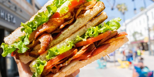 Bacon, Lettuce & Tomato Sandwich