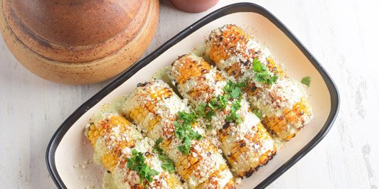 Elotes a la Brasa