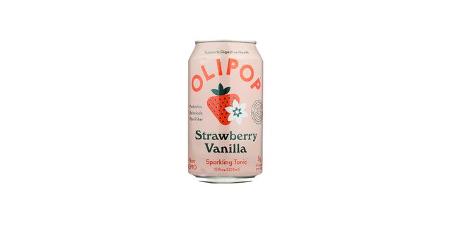 OliPop Strawberry Vanilla Soda