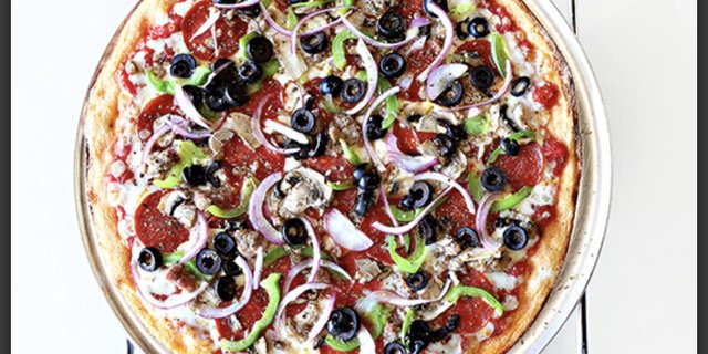 The Works Special Pizza