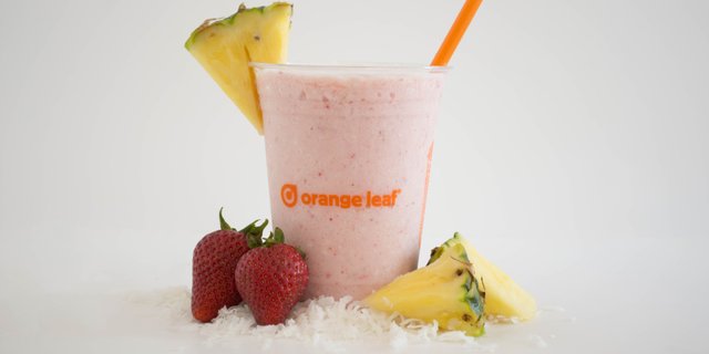 Strawberry Piña Colada Smoothie