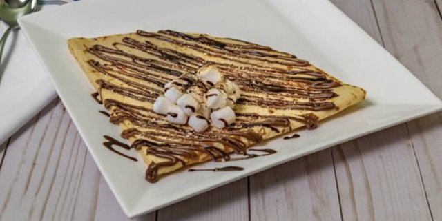 Vegan S'more Crepe