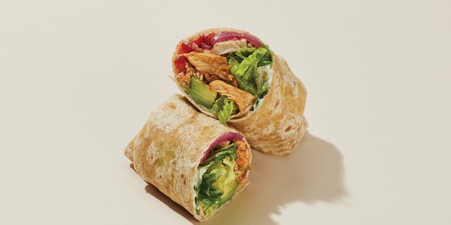 Crunchy Chipotle Chicken & Avo Wrap