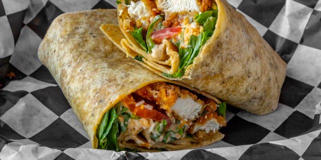 Buffalo Chicken Wrap Boxed Lunch