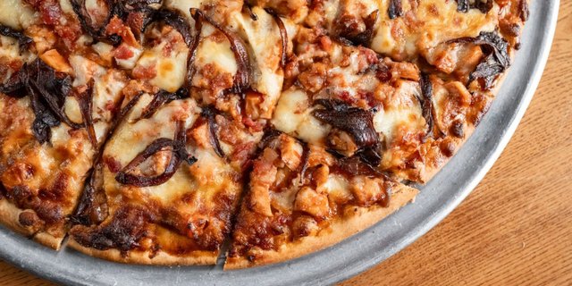 Bacon BBQ Chicken Thin-Crust Pizza