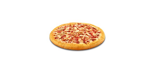 Thin Crust Chicken Bacon Ranch Pizza