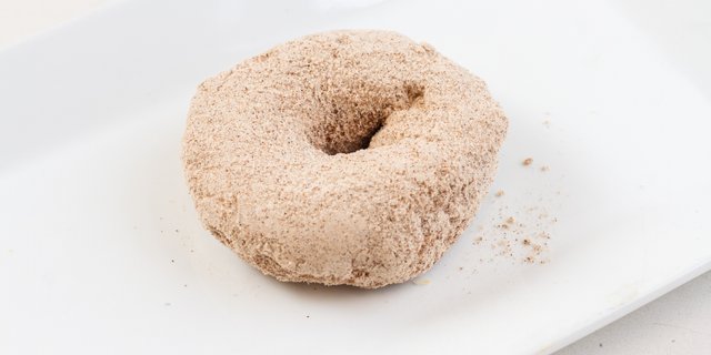 Cinnamon Powdered Sugar Doughnut