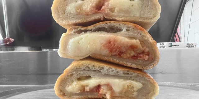 Chicken Parmigiana Stromboli