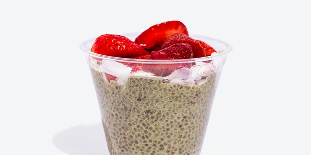 Coconut Matcha Chia Pudding