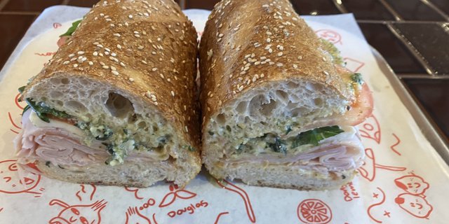 Turkey Caprese Sub