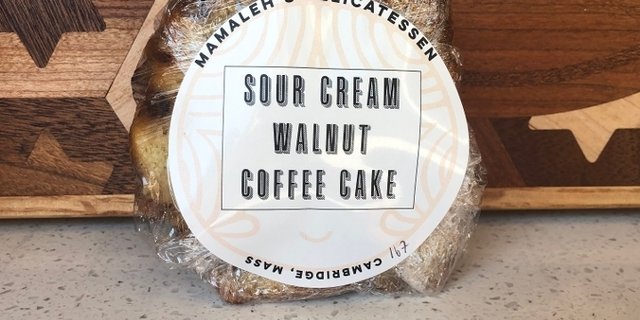 Coffee Cake Slice