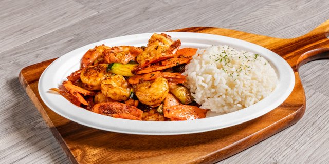 Rockin Shrimp & Rice w/ Veggies Seafood Boxes