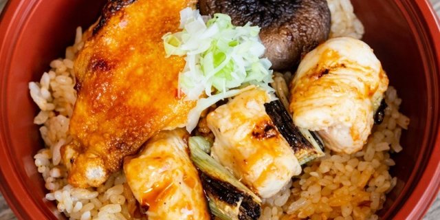 Mini Yakitori Don