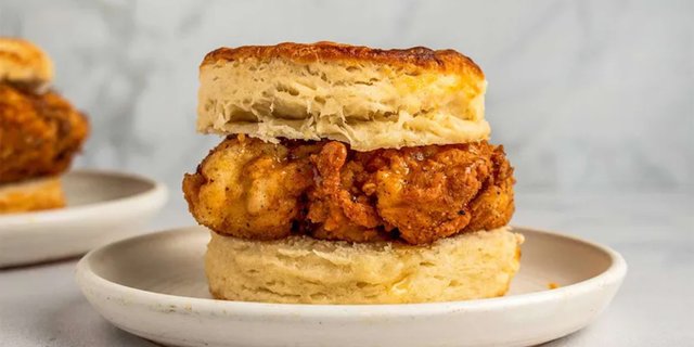 Country Fried Chicken Biscuits