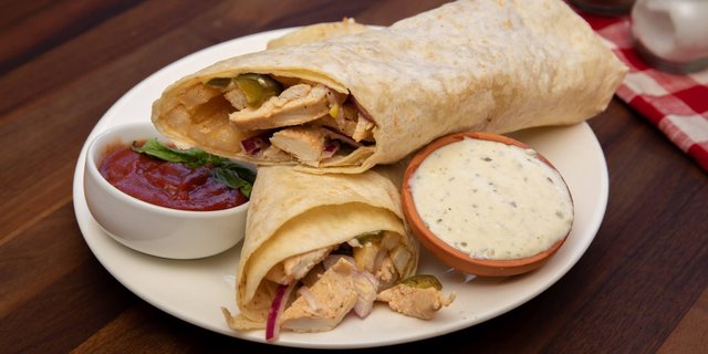 Grilled Chicken Wrap