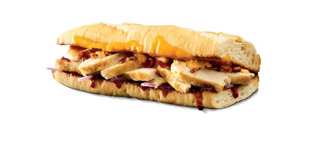 Baja Chicken Sammie Flatbread