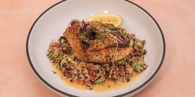 Citrus Glazed Salmon Tray