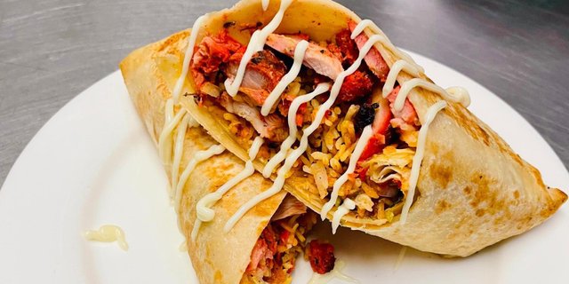 Chicken 65 Wrap