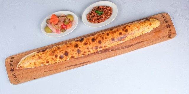 Closed Pastrami & Cheese Pide