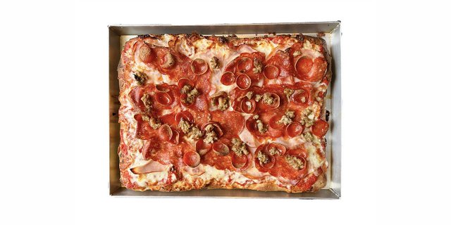 Meat Lovers Roman Pizza