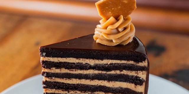 Individual 20-Layer Chocolate Cake