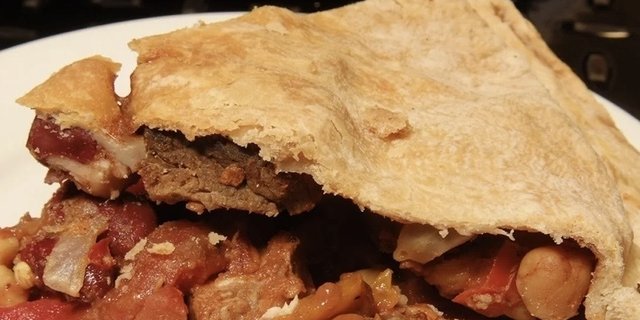 Steak Chili Whole Pie