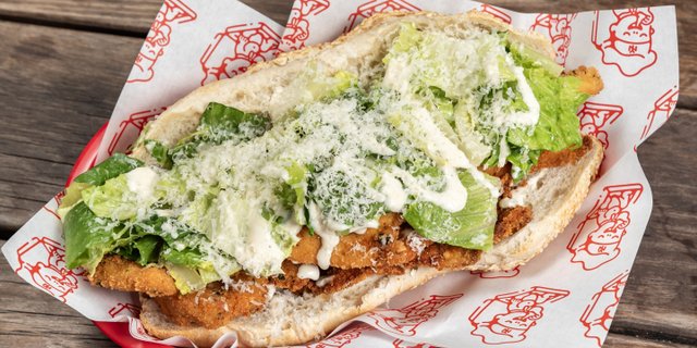 Chicken Cutlet Caesar