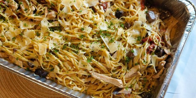 Smoked Chicken Linguine