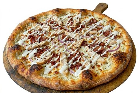 Chicken Bacon Ranch Pizza